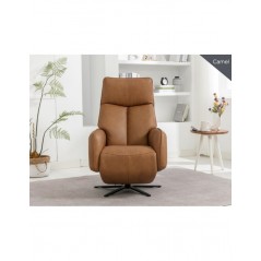 AM Prestige Swivel Chair Camel